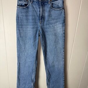 Abercrombie & Fitch Light Blue Women’s 90’s Straight Ultra High Rise Jeans 25
